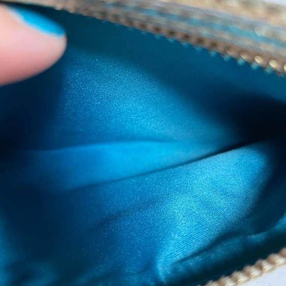 NWT - Coach Poppy Pop C Graffiti Metallic Gold Patchwork Swingpack Crossbody Bag - Picture 11 of 12